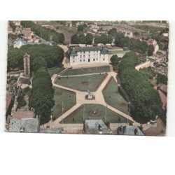 OISSEL-sur-SEINE: la mairie et ses jardins vue aérienne 10x15 - très bon état