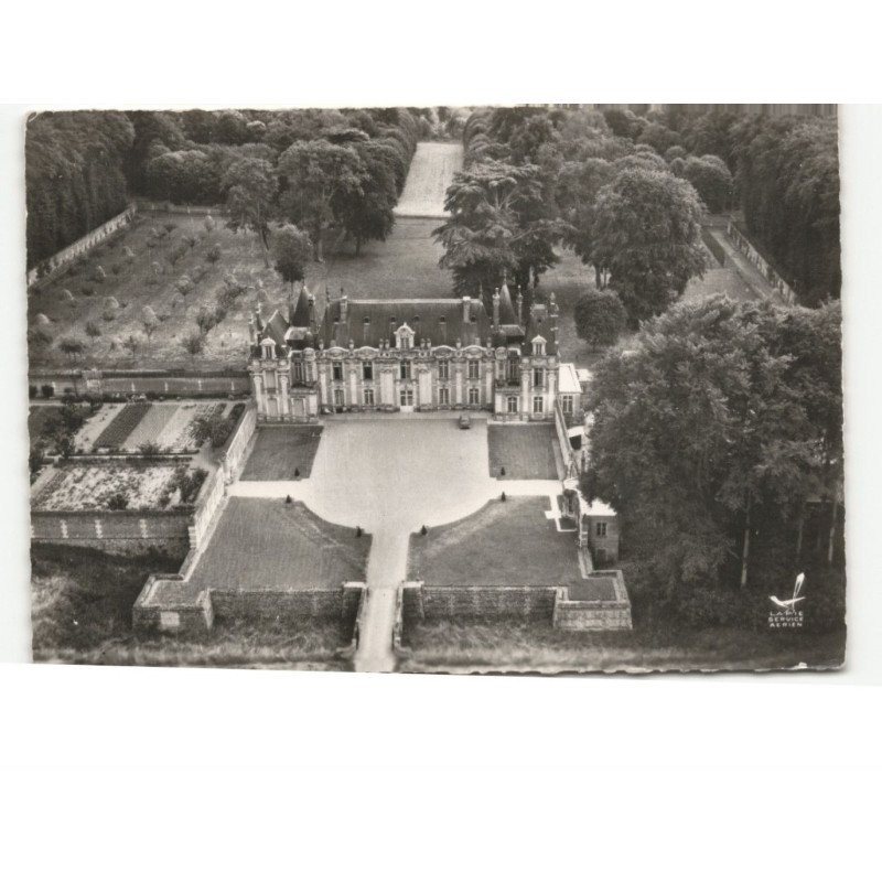 MIROMESNIL: château vue aérienne 10x15 - très bon état