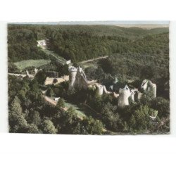 MOULINEAUX: château robert-le-diable XIe siècle vue aérienne 10x15 - très bon état