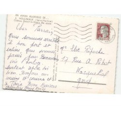 MOULINEAUX: château robert-le-diable XIe siècle vue aérienne 10x15 - très bon état