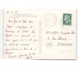 QUINCAMPOIX: vue générale vue aérienne 10x15 - très bon état