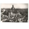 PROVINS: l'église saint-quiriace et de la tour de césar vue aérienne 10x15 - très bon état