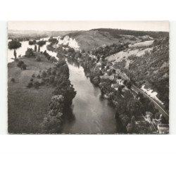 SAINT-ADRIEN: les bords de la seine vue aérienne 10x15 - très bon état
