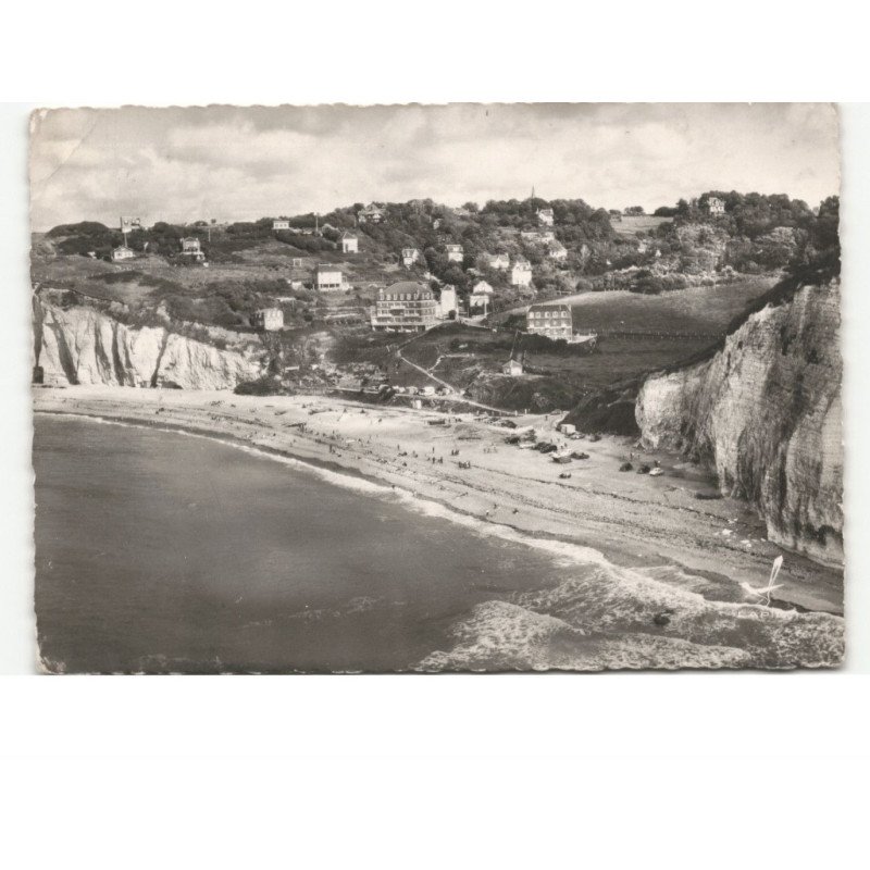 SAINT-PIERRE-en-PORT: la plage vue aérienne 10x15 - état