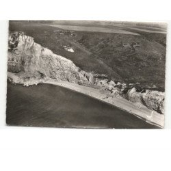 SAINT-JOUIN-BRUNEVAL: plage de bruneval vue aérienne 10x15 - très bon état