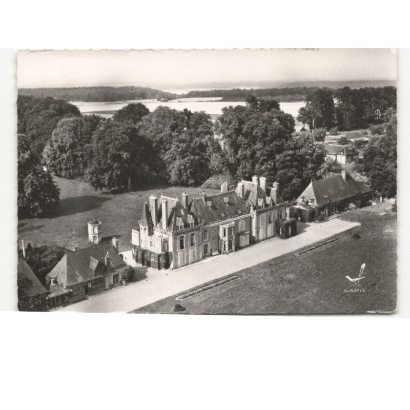 SAINTE-FOY: le château vue aérienne 10x15 - très bon état