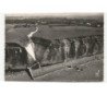 SOTTEVILLE-sur-MER: la falaise la descente à la plage vue aérienne 10x15 - très bon état