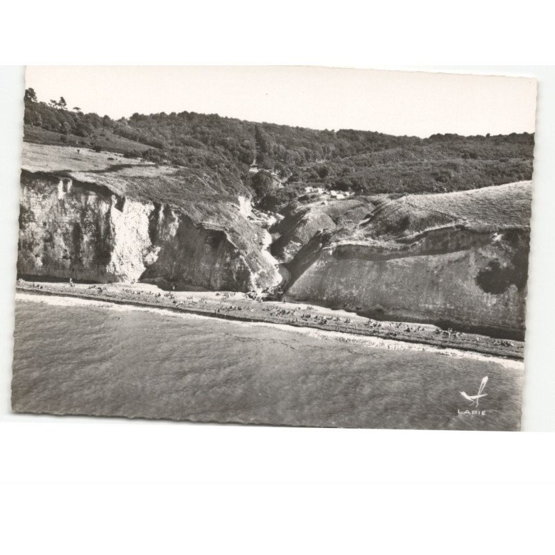 VARENGEVILLE: plage et gorge d'ailly vue aérienne 10x15 - très bon état