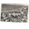 VEULES-les-ROSES: le grand hôtel des bains de la plage vue aérienne 10x15 - état