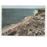 VEULES-les-ROSES: le centre-plage vue aérienne 10x15 - très bon état