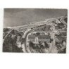 VEULES-les-ROSES: le grand hôtel des bains et la plage vue aérienne 10x15 - très bon état