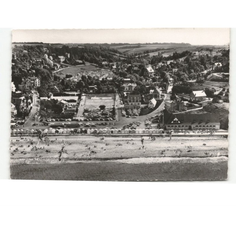 VEULETTES-sur-MER: vue générale vue aérienne 10x15 - très bon état
