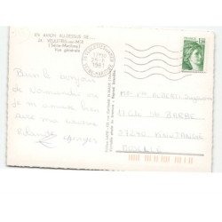 VEULETTES-sur-MER: vue générale vue aérienne 10x15 - très bon état