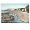 VEULES-les-ROSES: les falaises et la plage vue aérienne 10x15 - très bon état