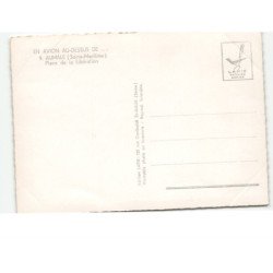 AUMALE: place de la libération vue aérienne 10x15 - état