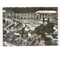 BARENTIN: la pont route et le viaduc vue aérienne 10x15 - très bon état