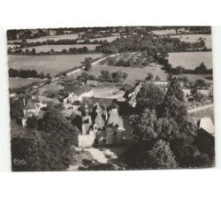 GRAZAY: château de la cour vue aérienne 10x15 - très bon état