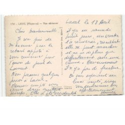 LAVAL: vue aérienne 10x15 - très bon état