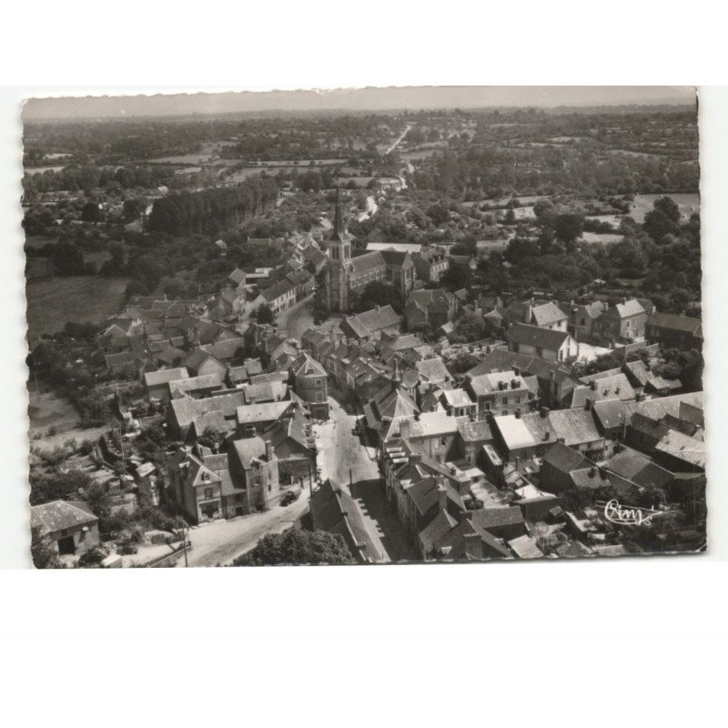 SAINT-PIERRE-des-NIDS: vue générale vue aérienne 10x15 - très bon état