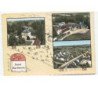 SAINT-BERTHEVIN: en poassant par..., le château, la route nationale vue aérienne 10x15 - très bon état