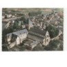 CHATEAU-GONTIER: l'église saint-jean vue aérienne 10x15 - très bon état