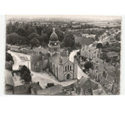 BOUERE: l'église vue aérienne 10x15 - état