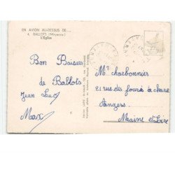 BALLOTS: l'église vue aérienne 10x15 - état