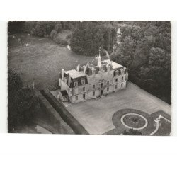 MONTJEAN: château de la lanfrière vue aérienne 10x15 - très bon état