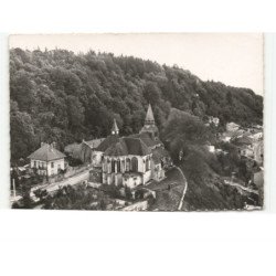 CLERMONT-en-ARGONNE: l'église 16e siècle vue aérienne 10x15 - très bon état