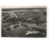 BRAS-sur-MEUSE: vue générale et le pont sur la meuse vue aérienne 10x15 - très bon état