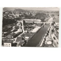 COMMERCY: le pont du canal et le vélodrome vue aérienne 10x15 - état