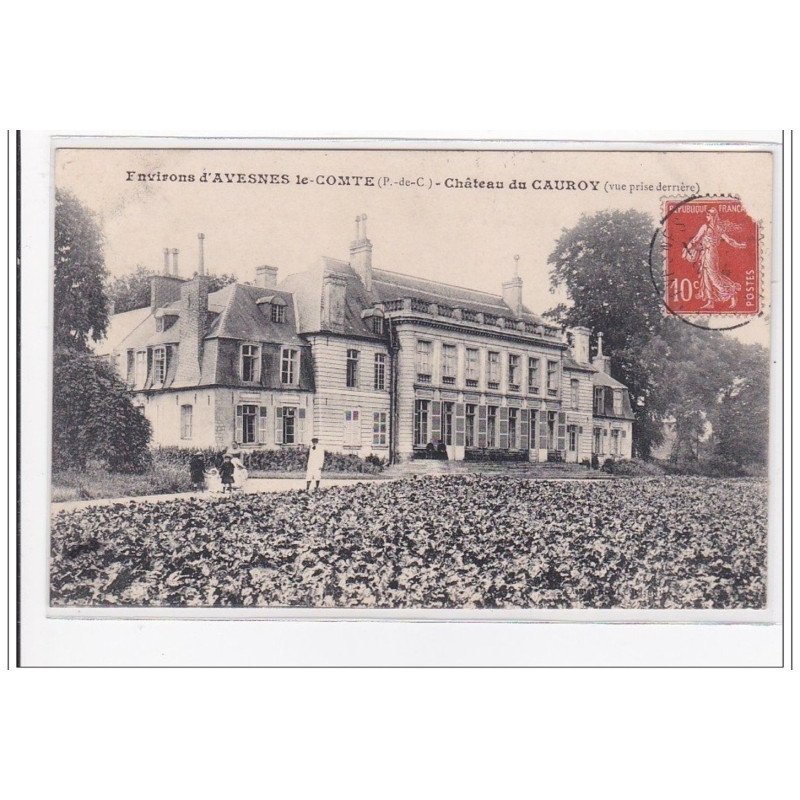 ENVIRONS D'AVESNES-le-COMTE : chateau du cauroy - tres bon etat