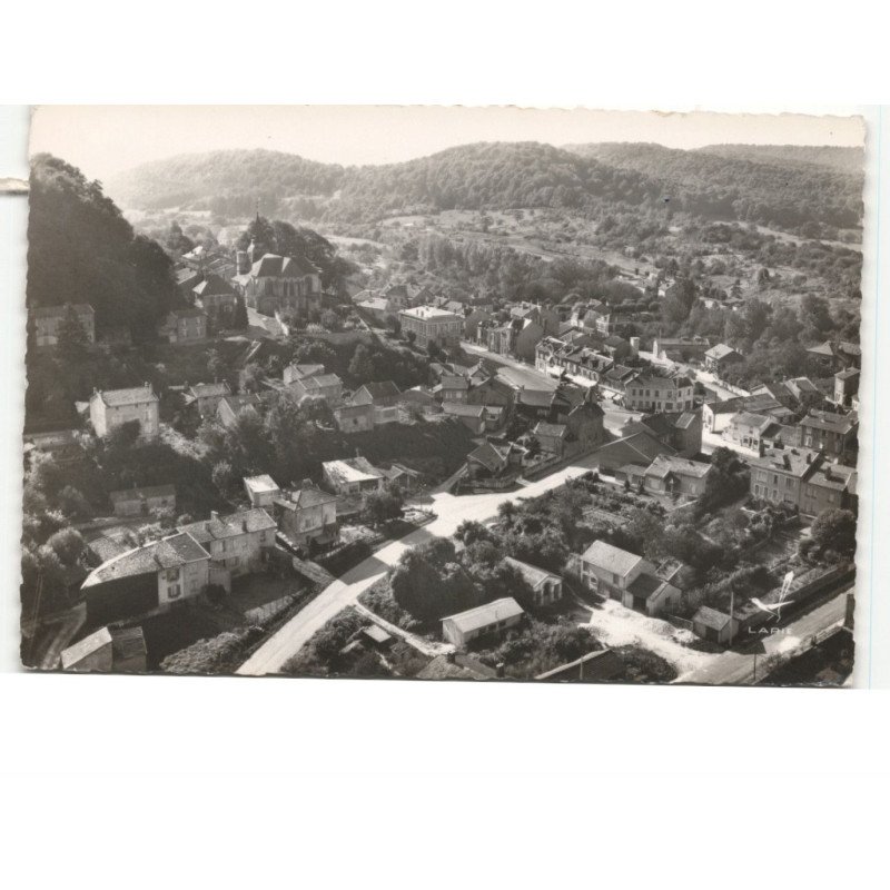 CLERMONT-en-ARGONNE: vue générale vue aérienne 10x15 - état