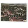 GONDRECOURT-le-CHATEAU: le viaduc et la rue de l'armée patton vue aérienne 10x15 - très bon état