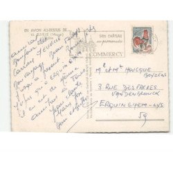 EUVILLE: l'église vue aérienne 10x15 - très bon état