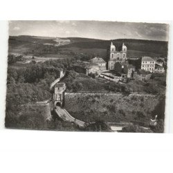 MONTMEDY: la ville haute et le pont levis vue aérienne 10x15 - très bon état