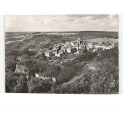 MONTMEDY: la ville haute et les remparts vue aérienne 10x15 - très bon état