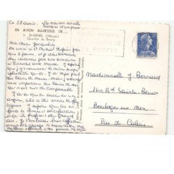 SAINT-MIHIEL: quartier du bourg vue aérienne 10x15 - très bon état