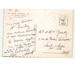 SOUILLY: vue générale vue aérienne 10x15 - très bon état