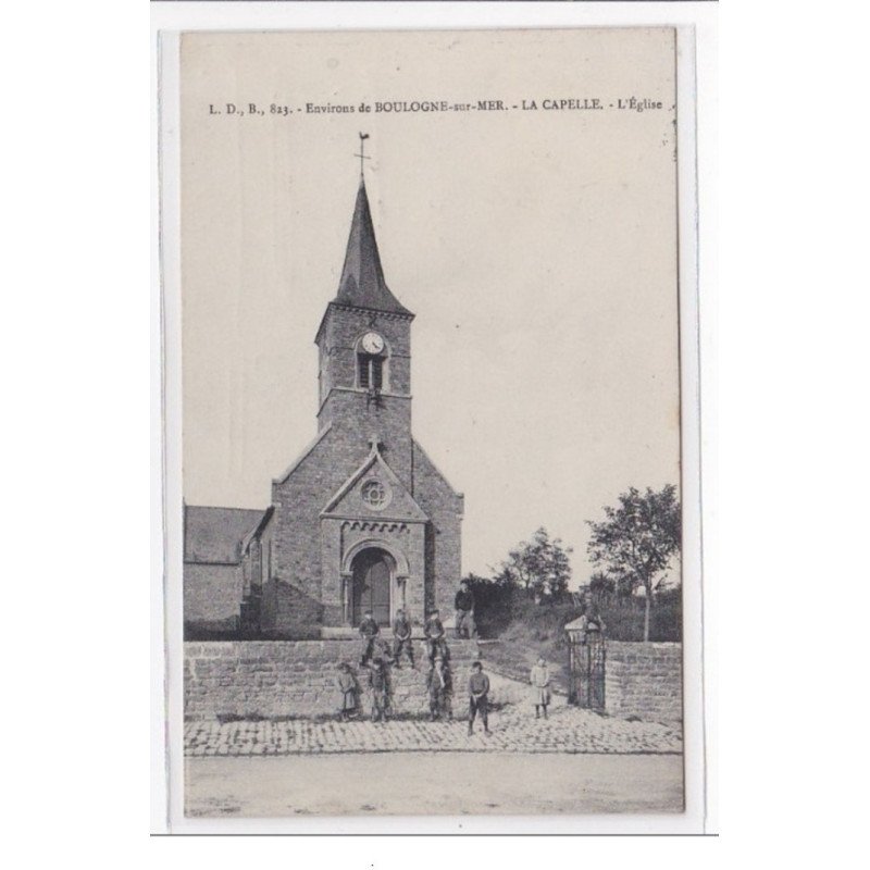 LA CAPELLE : l'eglise - tres bon etat