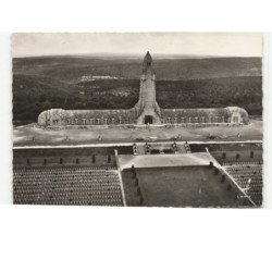 VERDUN: l'ossuaire de douaumont vue aérienne 10x15 - très bon état