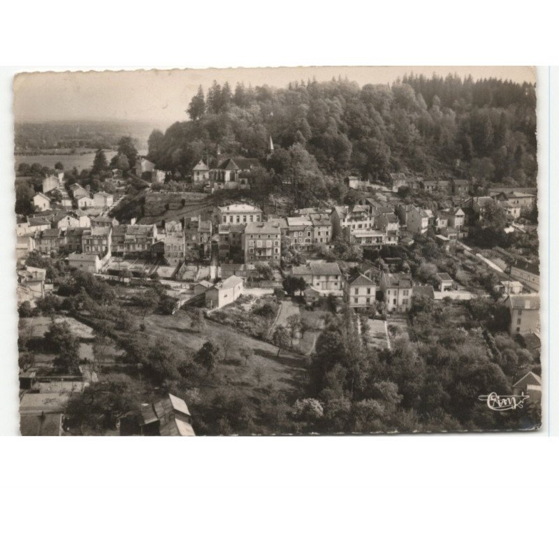 CLERMONT-en-ARGONNE: vue générale vue aérienne 10x15 - état