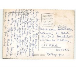 CLERMONT-en-ARGONNE: vue générale vue aérienne 10x15 - état