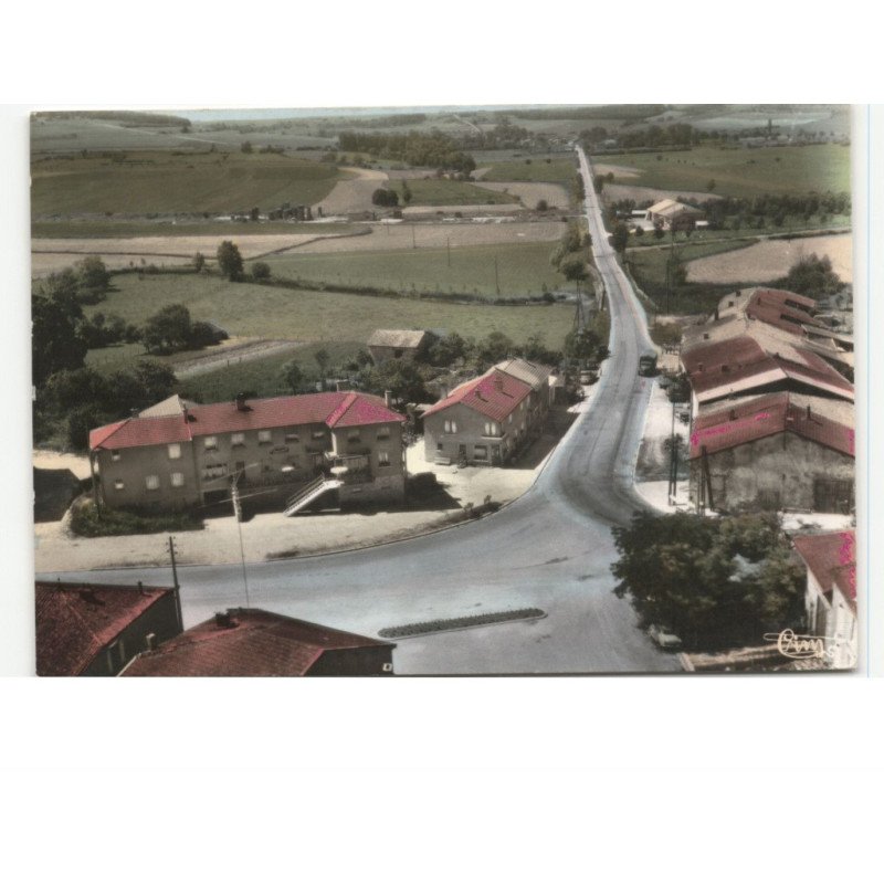 CHAUMONT-sur-AIRE: la voie sacrée vue aérienne 10x15 - état