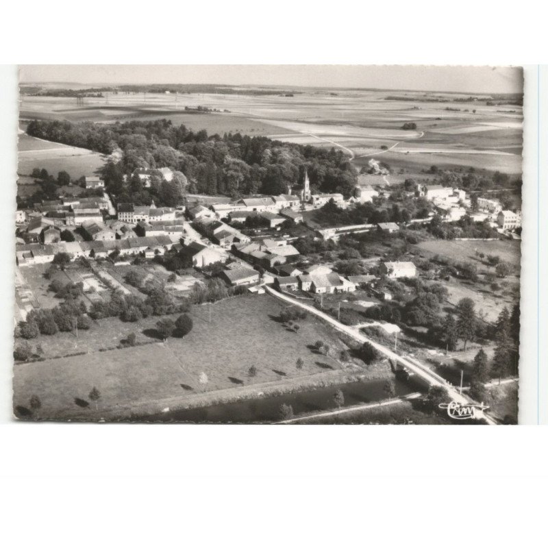 CERVISY: vue générale vue aérienne 10x15 - très bon état