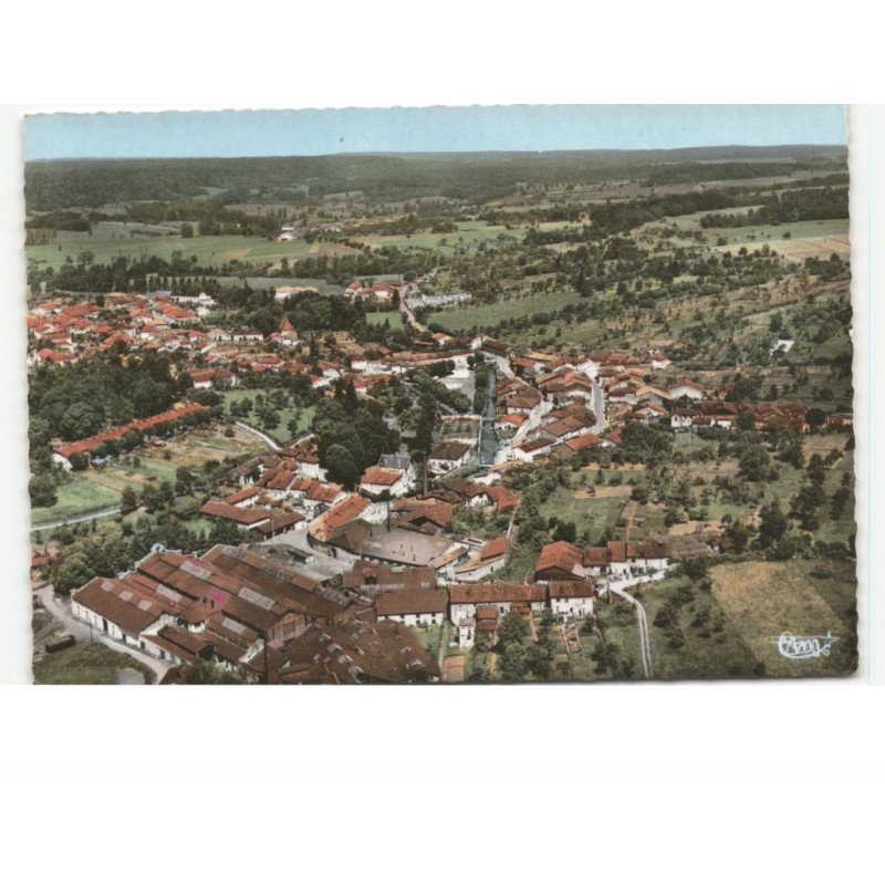 COUSANCES-les-FORGES: vue panoramique vue aérienne 10x15 - très bon état