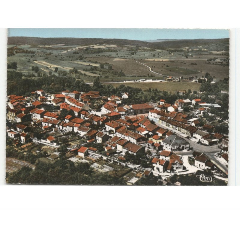 DAMVILLERS: vue générale vue aérienne 10x15 - très bon état