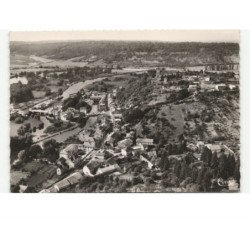 DUN-sur-MEUSE: les ponts et notre-dame de bonne garde vue aérienne 10x15 - très bon état