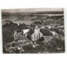 DUN-sur-MEUSE: vue générale, l'église et le cimetière vue aérienne 10x15 - état