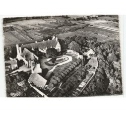 HATTONCHATEL: l'ancien château des evêques de verdun vue aérienne 10x15 - état